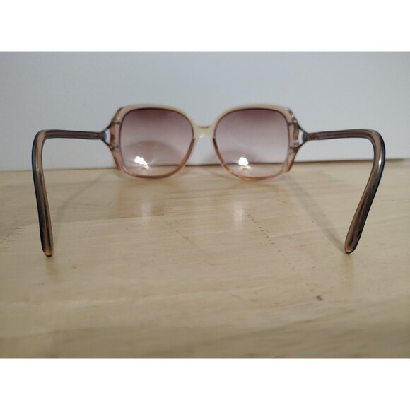 Vintage Luxottica Maude Sunrose Translucent Oval Eyeglasses Tinted Italy main image 5